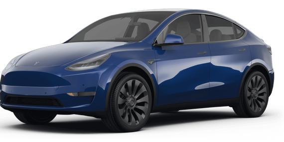 TESLA MODEL Y 2022 7SAYGDEF0NF439939 image
